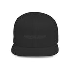 Mental Edge Flat Bill Snapback Hat — Minimal Athletic Logo Cap