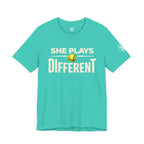 She Plays Different Softball T-Shirt