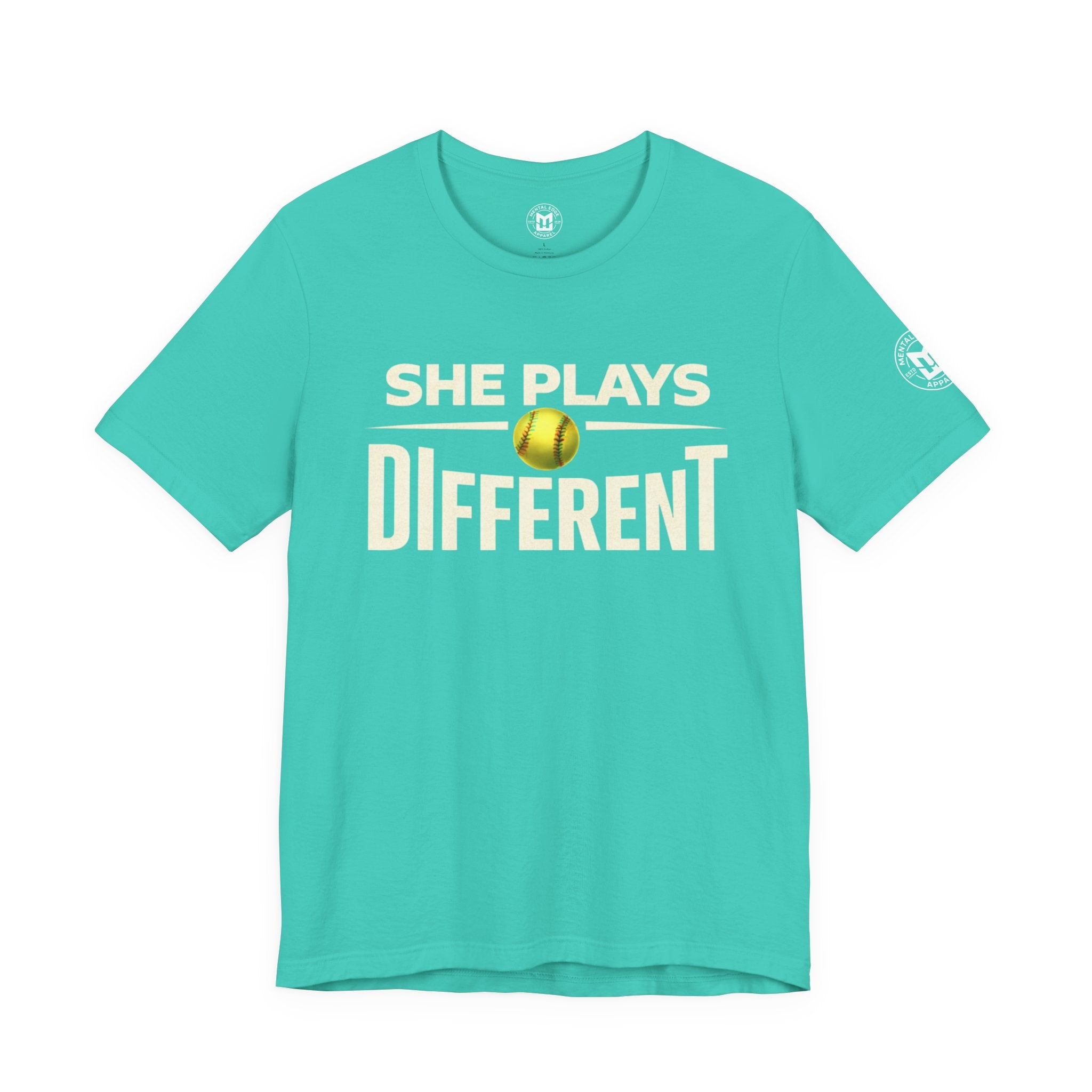 She Plays Different Softball T-Shirt