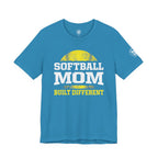 "Built Different" Softball Mom T-Shirt