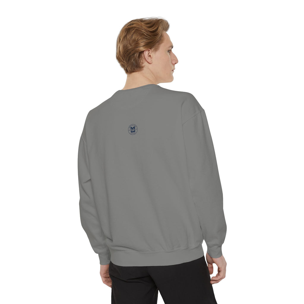 Baseball Unisex Sweatshirt - "Live Love Baseball" Vintage Sunset Crewneck