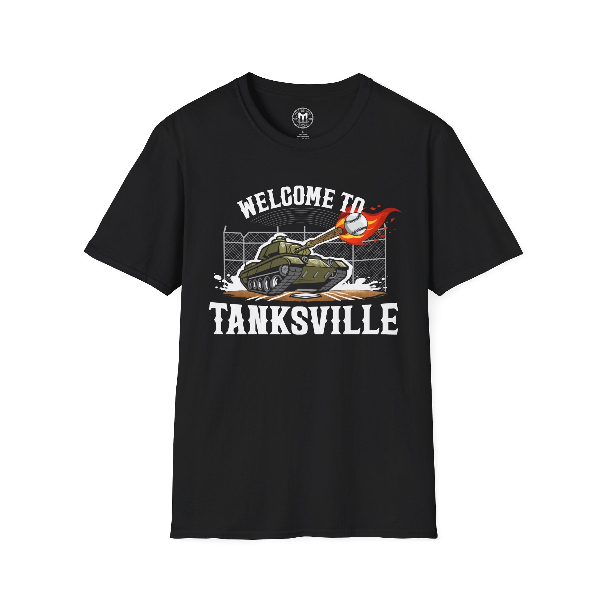 Welcome to Tanksville Tank Adult T-Shirt