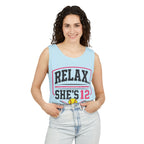 Relax… She's 12 Softball Tank Top