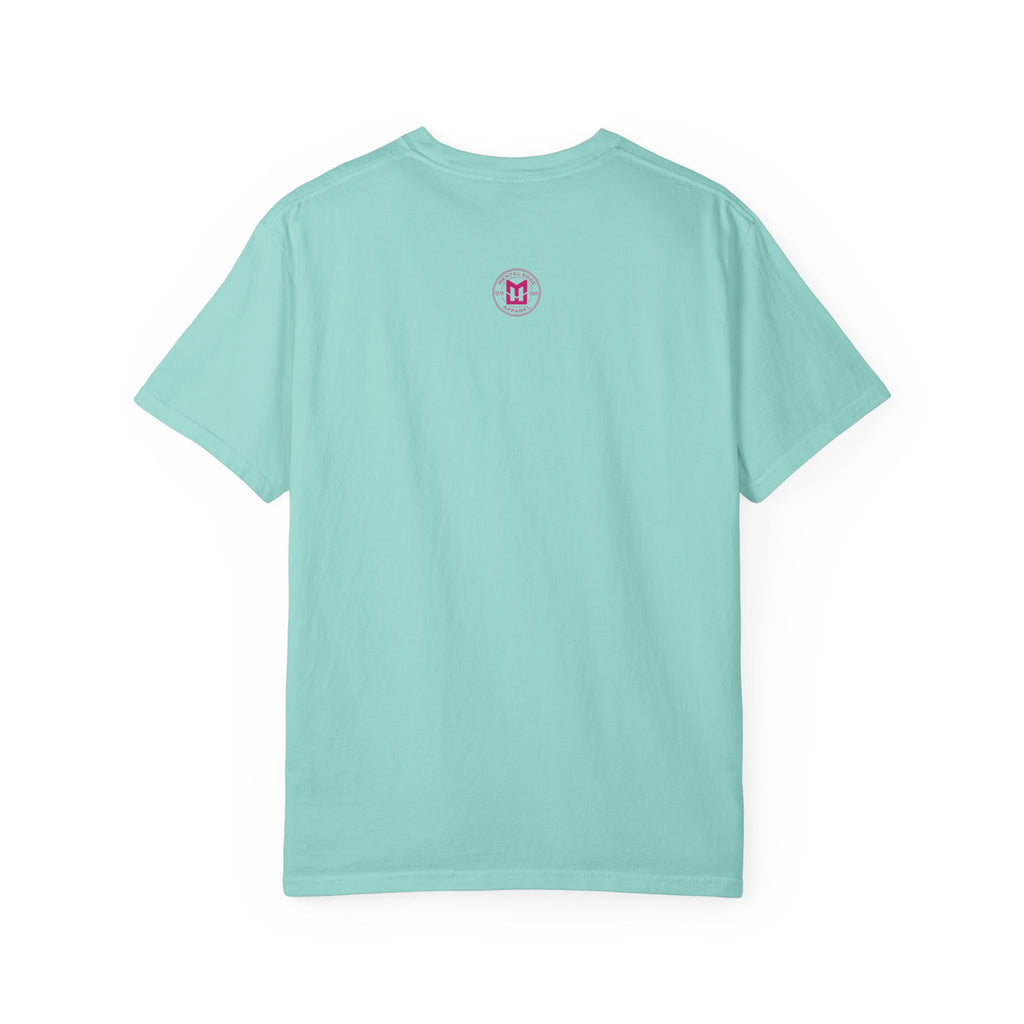 ME Mental Edge Baseball Plate T‑Shirt — Pink Monogram Graphic Comfort Colors Tee