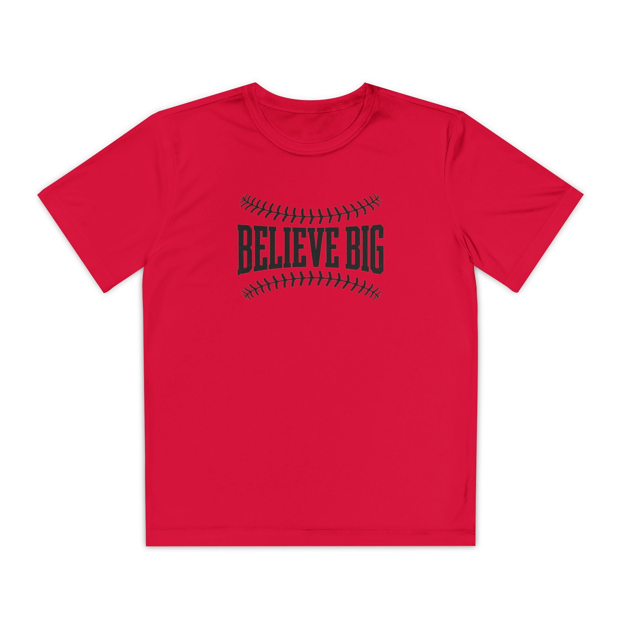 Believe Big Youth Baseball Dri Fit Tee