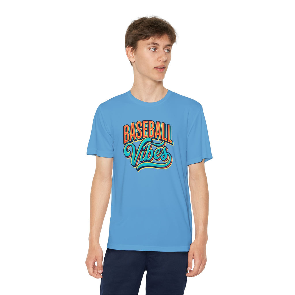 Youth Baseball Vibes Dri-Fit Tee
