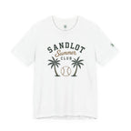 Sandlot Summer Club T-Shirt — Retro Baseball Palm Tree Tee