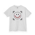 Kids T-Shirt — "Smily Baseball Seams Face" Baseball Tee