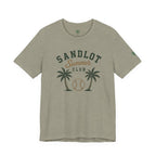 Sandlot Summer Club T-Shirt — Retro Baseball Palm Tree Tee