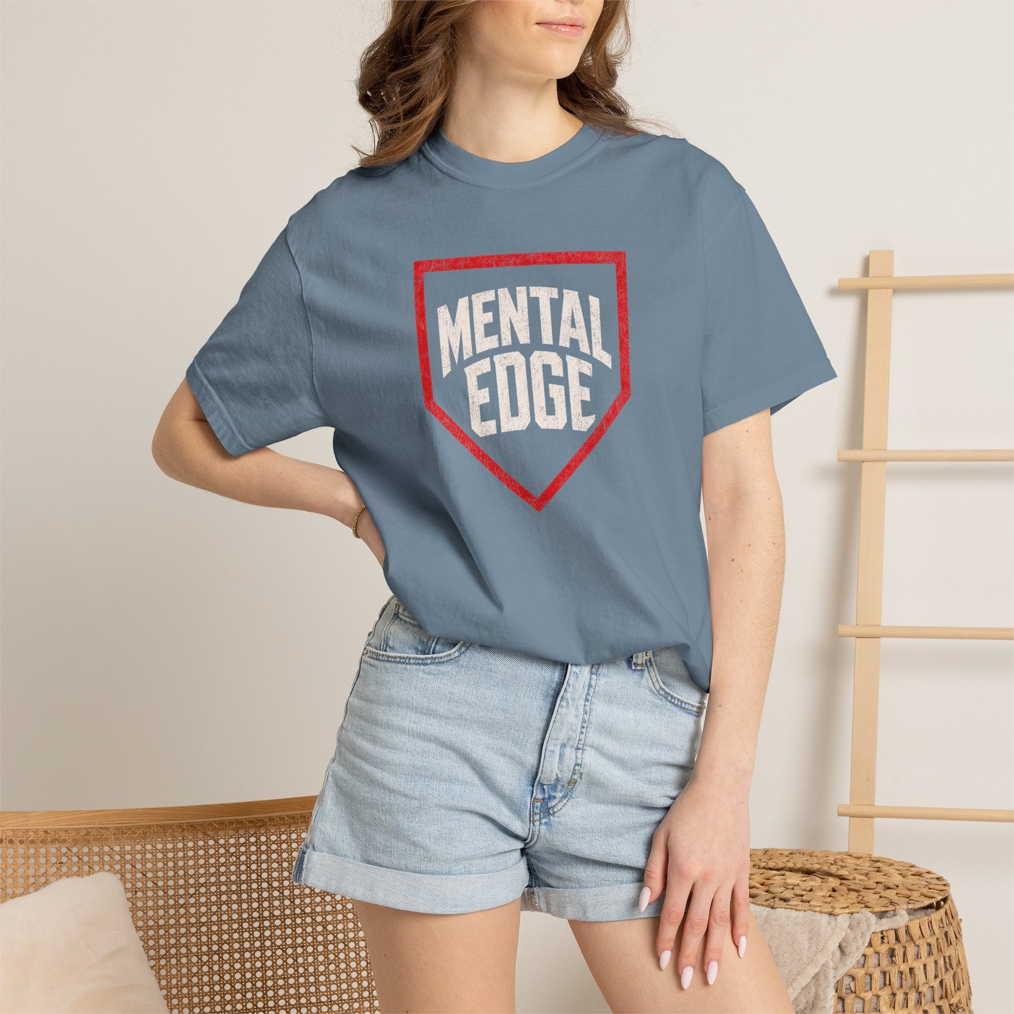 Mental Edge T-Shirt — Motivational Graphic Tee Comfort Colors