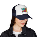 Baseball Mama Trucker Cap – Retro Colorful Softball Mom Hat