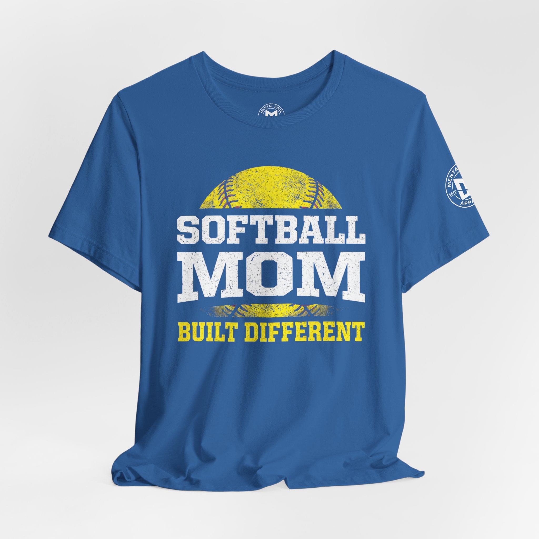 "Built Different" Softball Mom T-Shirt