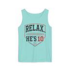 Relax... He's 10 Parent Tank Top