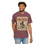 Adult Unisex "Chin Music Enforcer of Heat" Baseball Pitchers Comfort Colors Garment-Dyed T-shirt