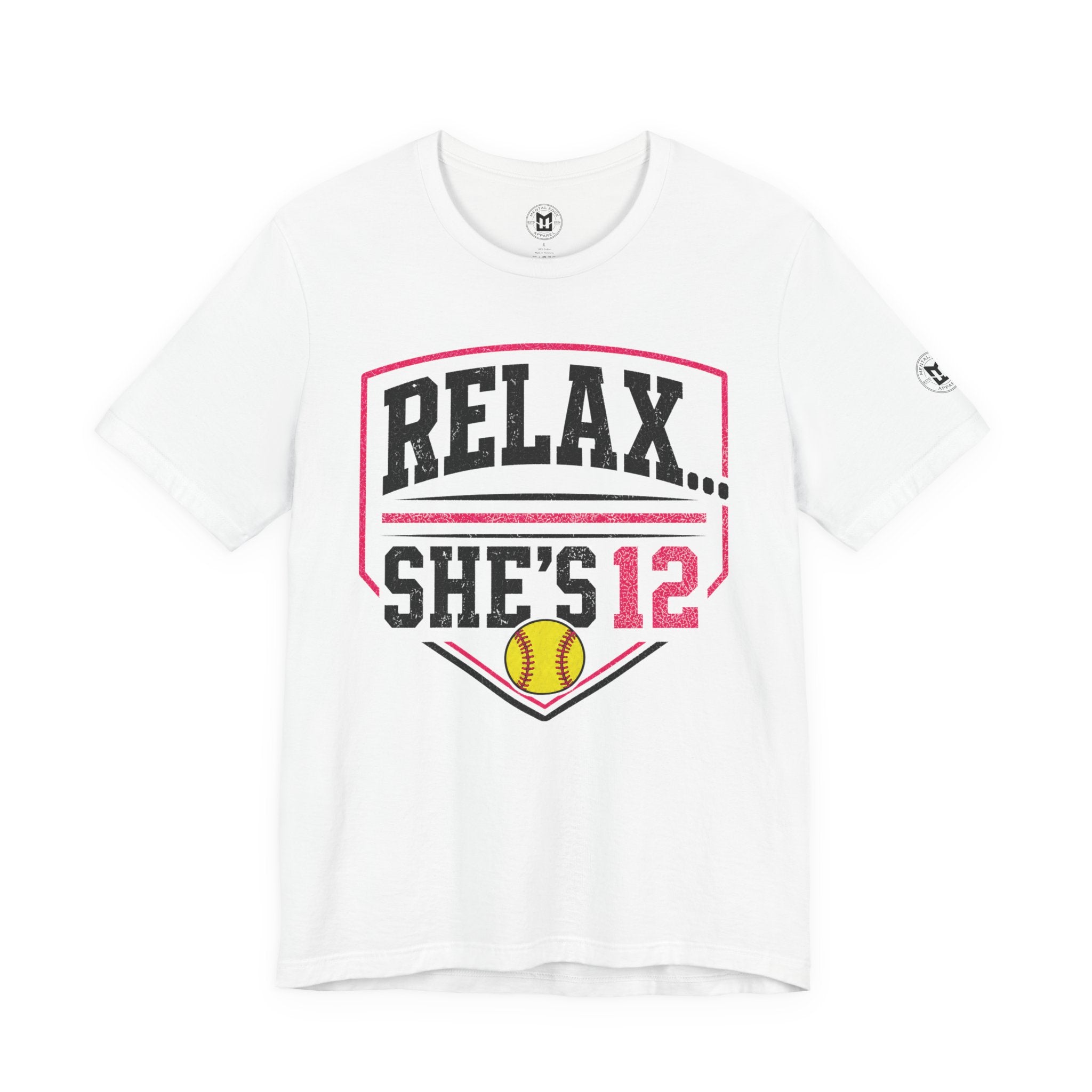 Relax... She's 12 Softball Parents Tee