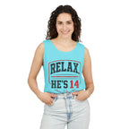 Relax... He's 14 Baseball Parent Tank Top