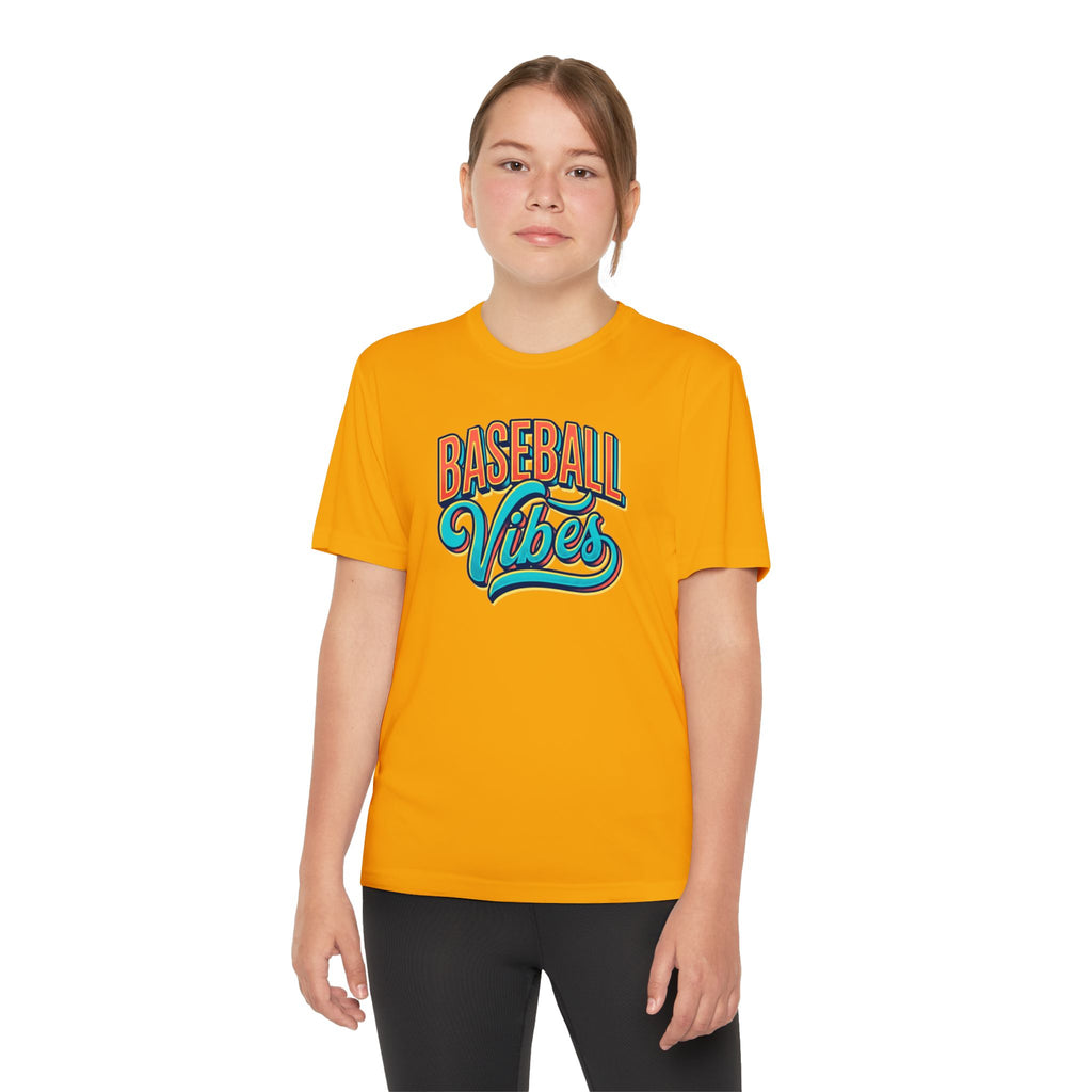 Youth Baseball Vibes Dri-Fit Tee