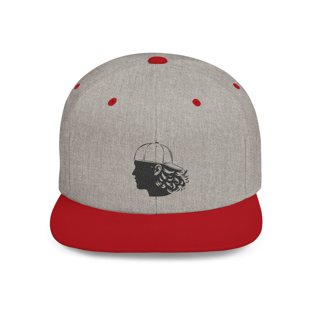 Big League Salad Backwards Hat Flat Bill Snapback Hat