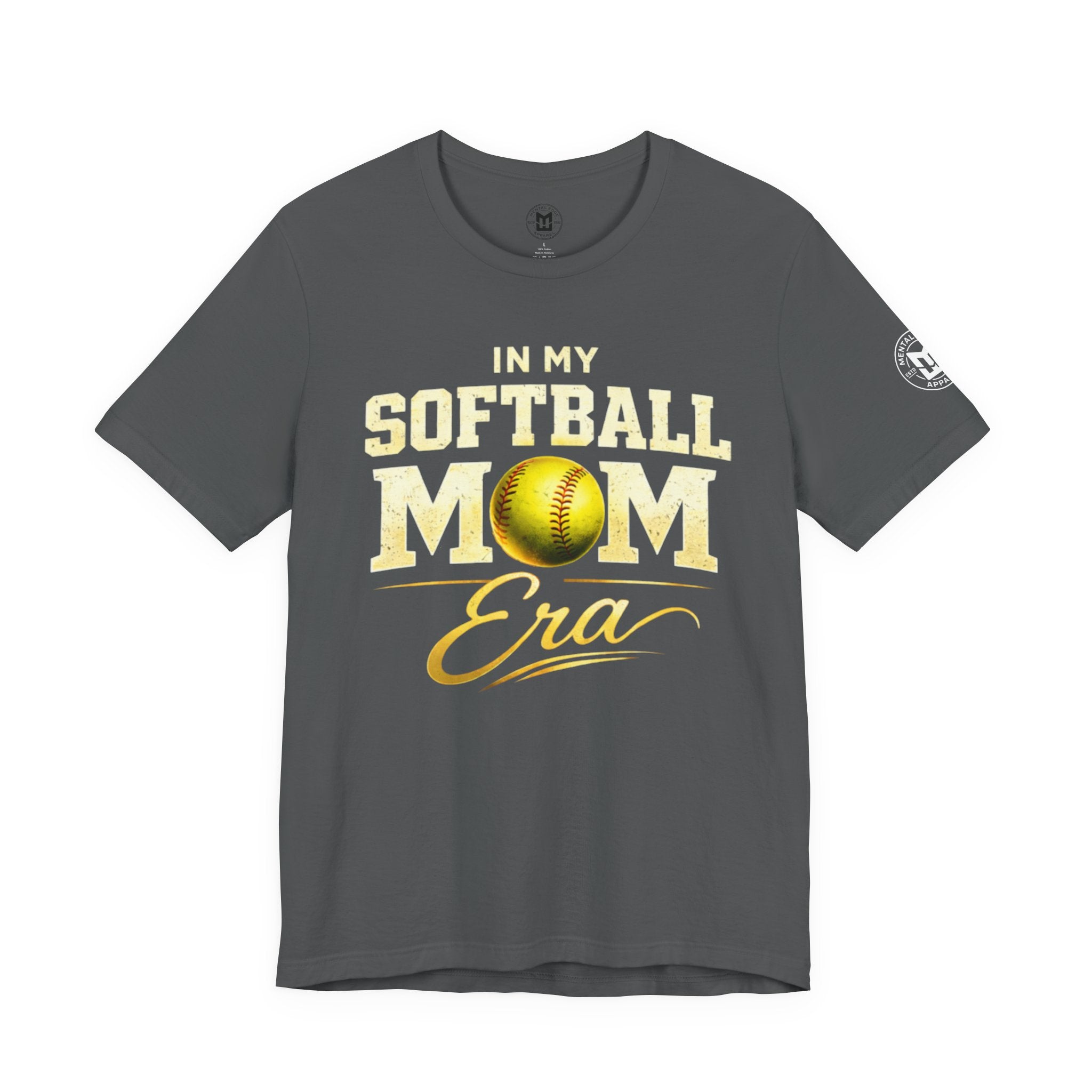 "In My Softball Mom Era" Softball Mom —Graphic Shirt