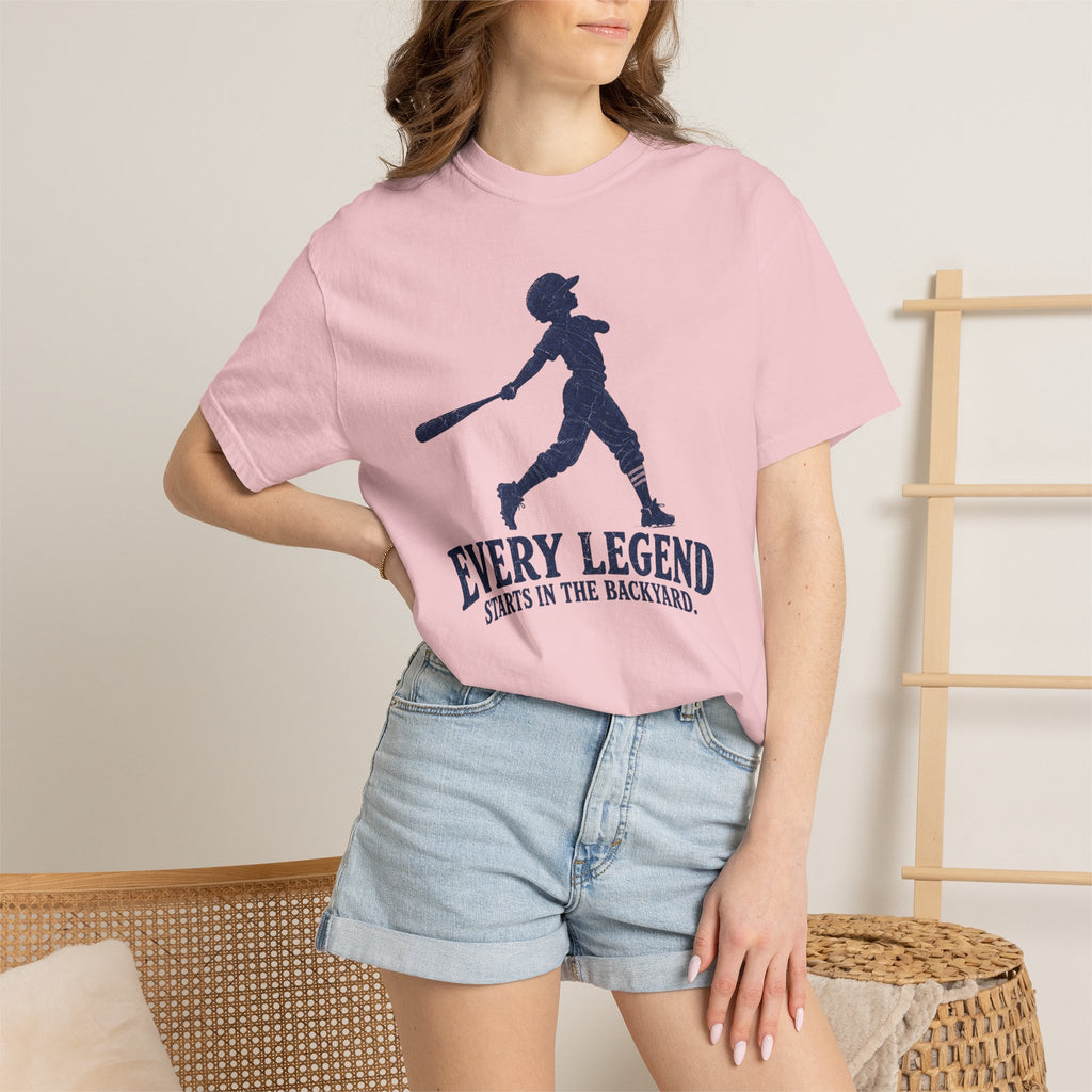 Adult Unisex  "Every Legend Starts in the Backyard" Graphic Tee