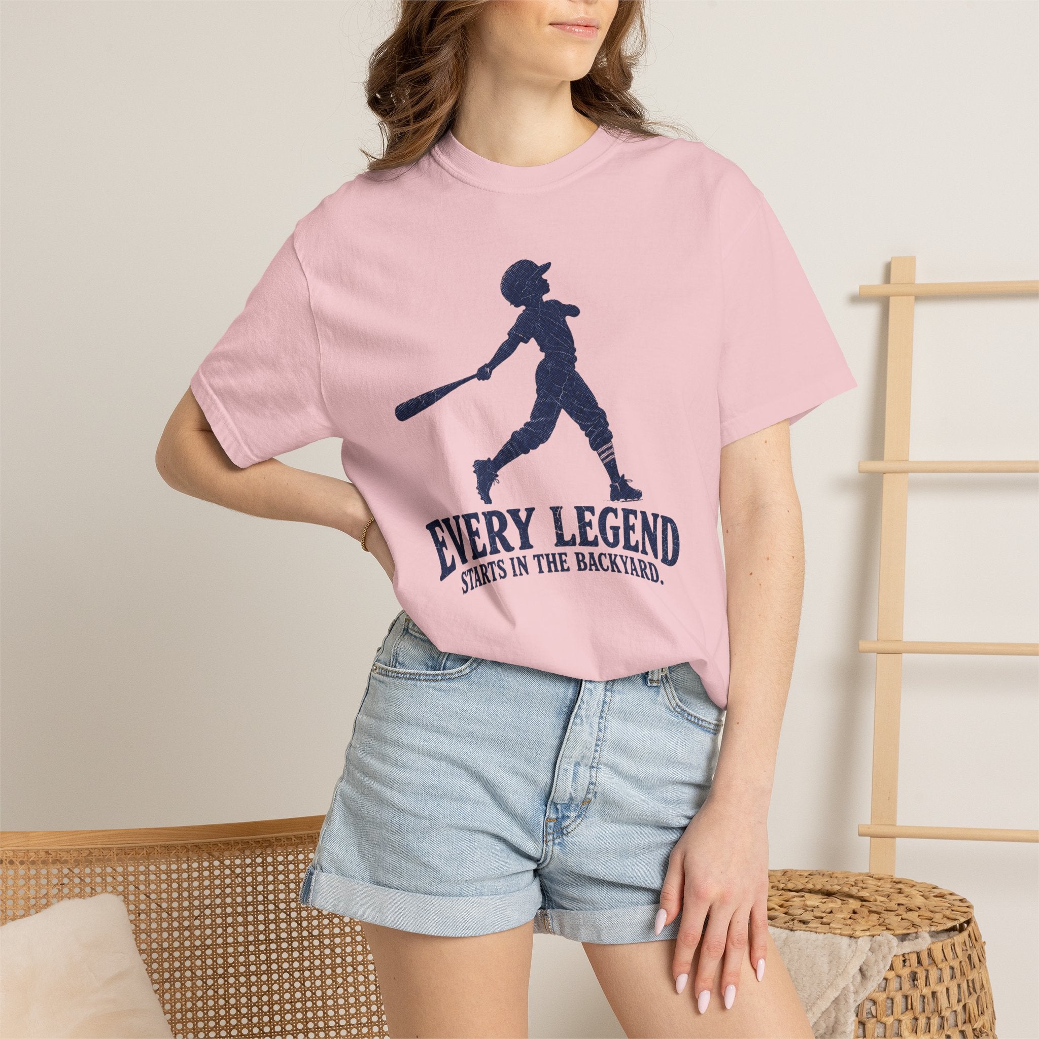Adult Unisex  "Every Legend Starts in the Backyard" Graphic Tee