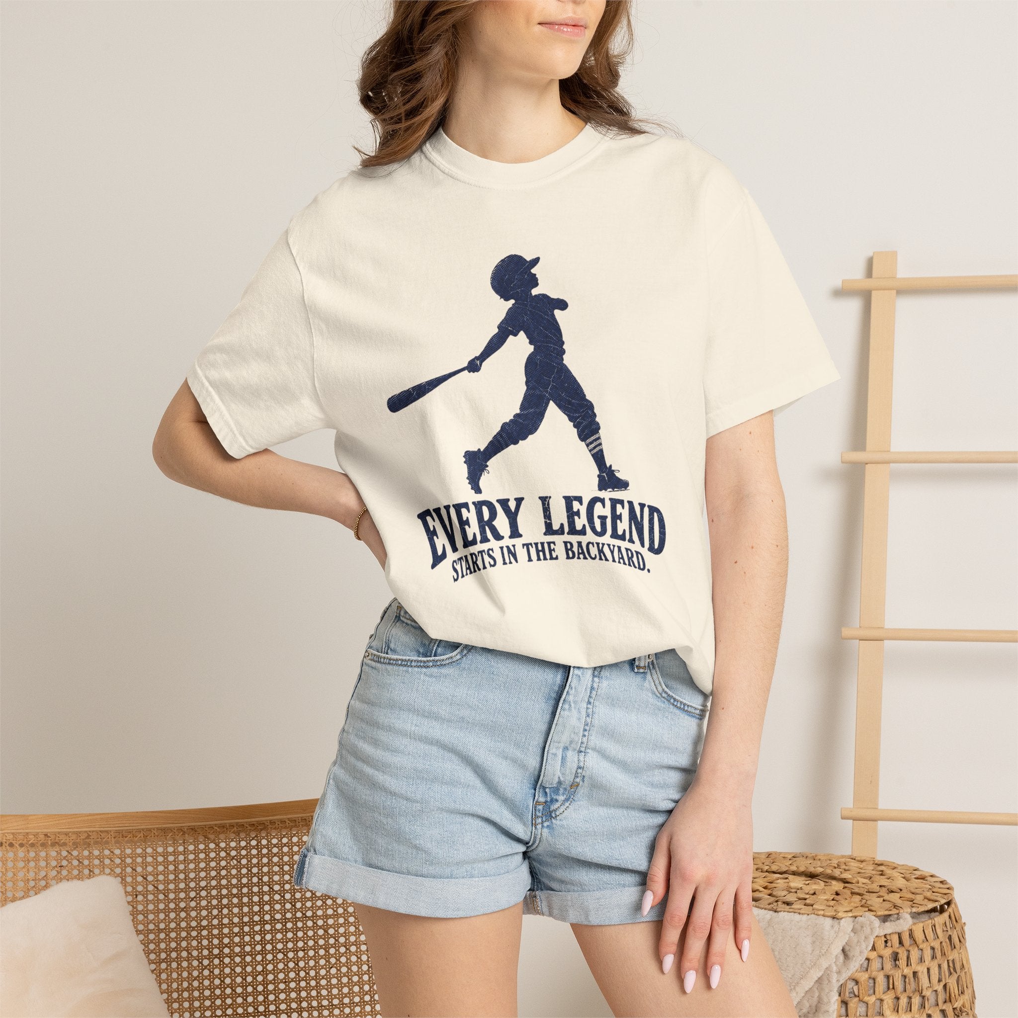 Adult Unisex  "Every Legend Starts in the Backyard" Graphic Tee