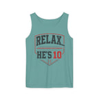 Relax... He's 10 Parent Tank Top