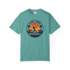 Live Love Baseball T-Shirt — Vintage Sunset Baseball Tee