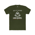 Quiet Mind Loud Barrel Tee Baseball Mindset Tee