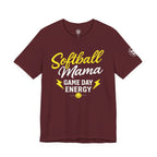 Softball Mama "Game Day Energy" Women's Tee