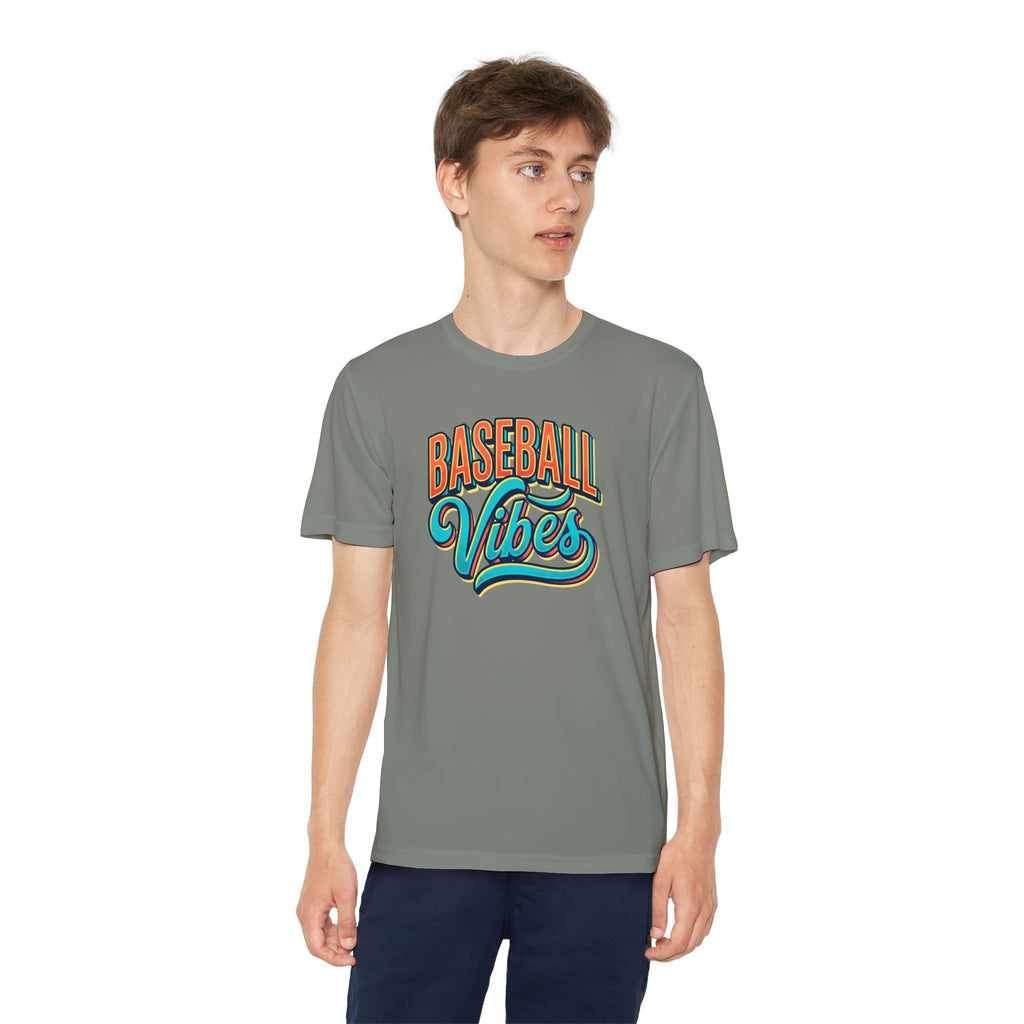 Youth Baseball Vibes Dri-Fit Tee
