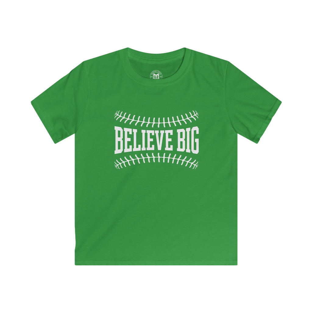 Kids 'Believe Big' Baseball T‑Shirt