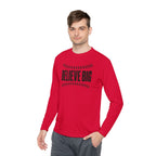 Baseball "Believe Big" Long Sleeve Unisex Tee