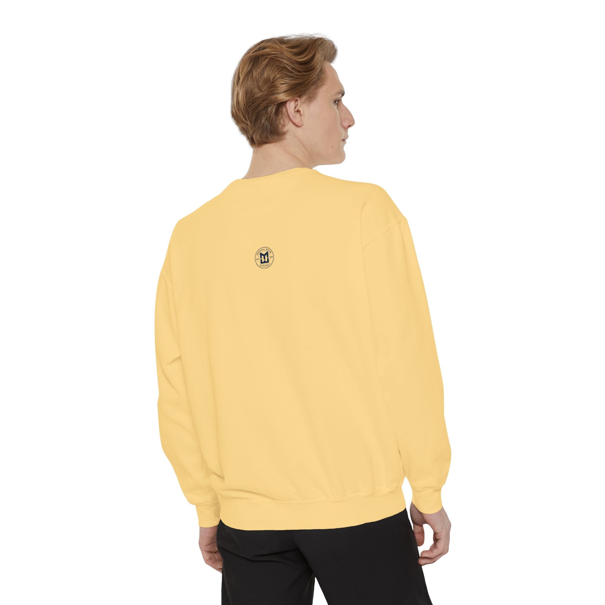Baseball Unisex Sweatshirt - "Live Love Baseball" Vintage Sunset Crewneck