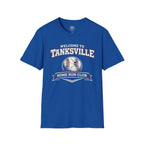 "Welcome to Tanksville Home Run Club" Baseball Tee