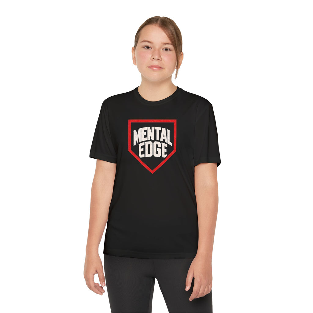 Youth Dri-Fit Tee — "Mental Edge" Performance Baseball Shirt