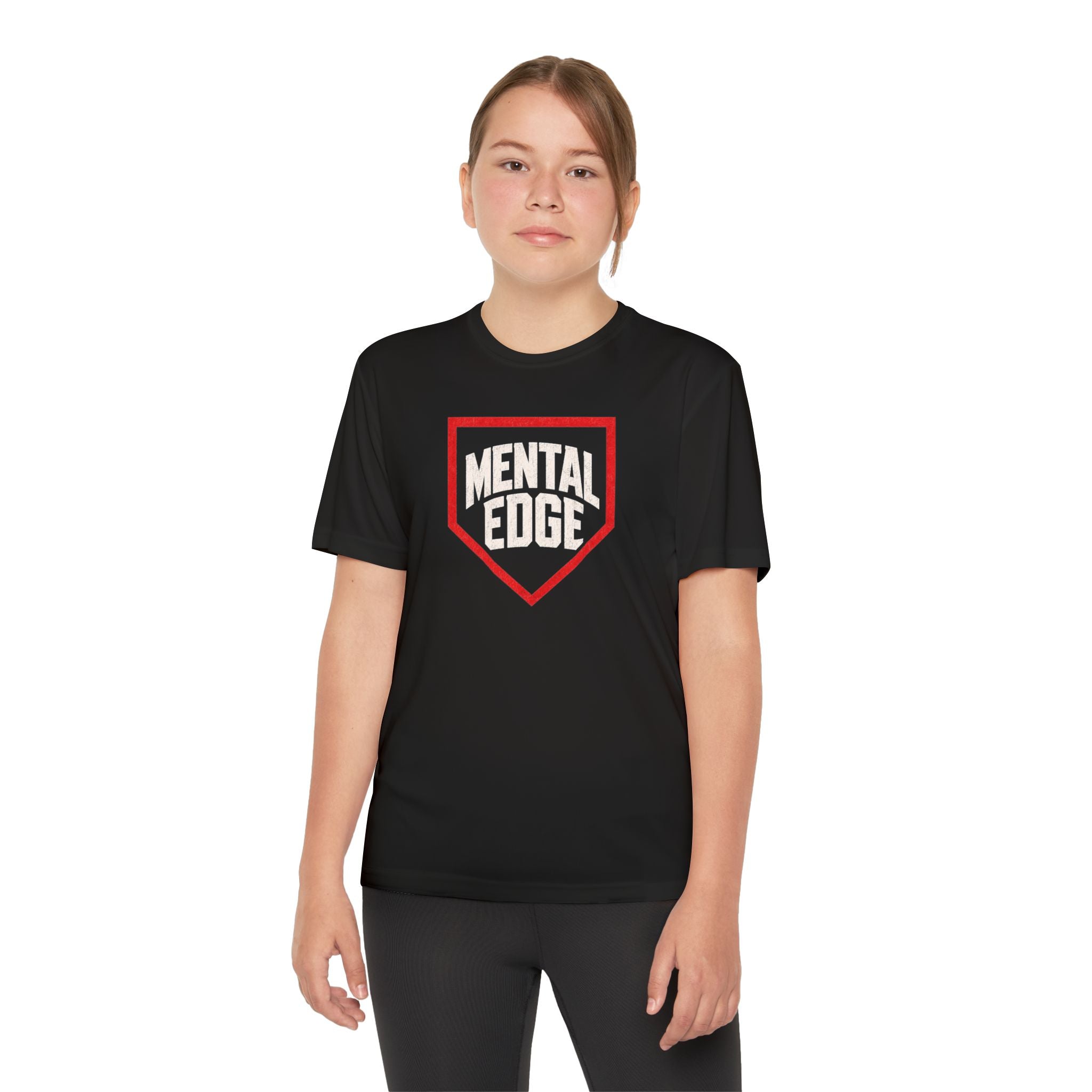 Youth Dri-Fit Tee — "Mental Edge" Performance Baseball Shirt
