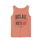 Relax... He's 10 Parent Tank Top