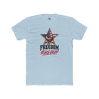 Freedom Runs Deep T-Shirt — Patriotic American Flag Star Tee