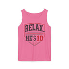 Relax... He's 10 Parent Tank Top