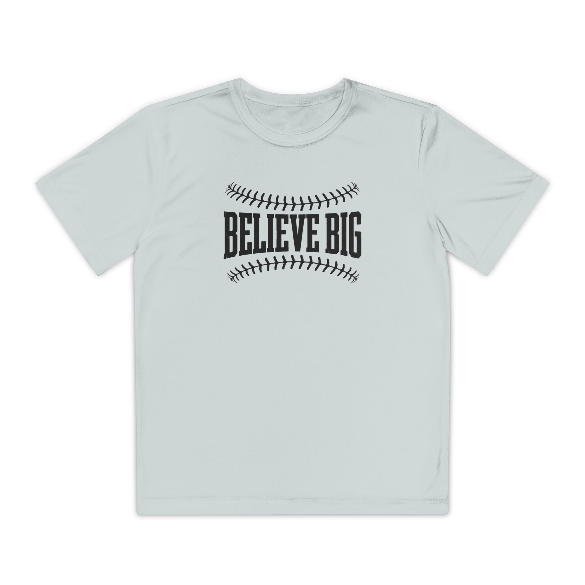 Believe Big Youth Baseball Dri Fit Tee