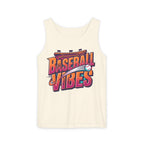 Baseball Vibes Tank Top — Retro Stadium Graphic Baseball Tee