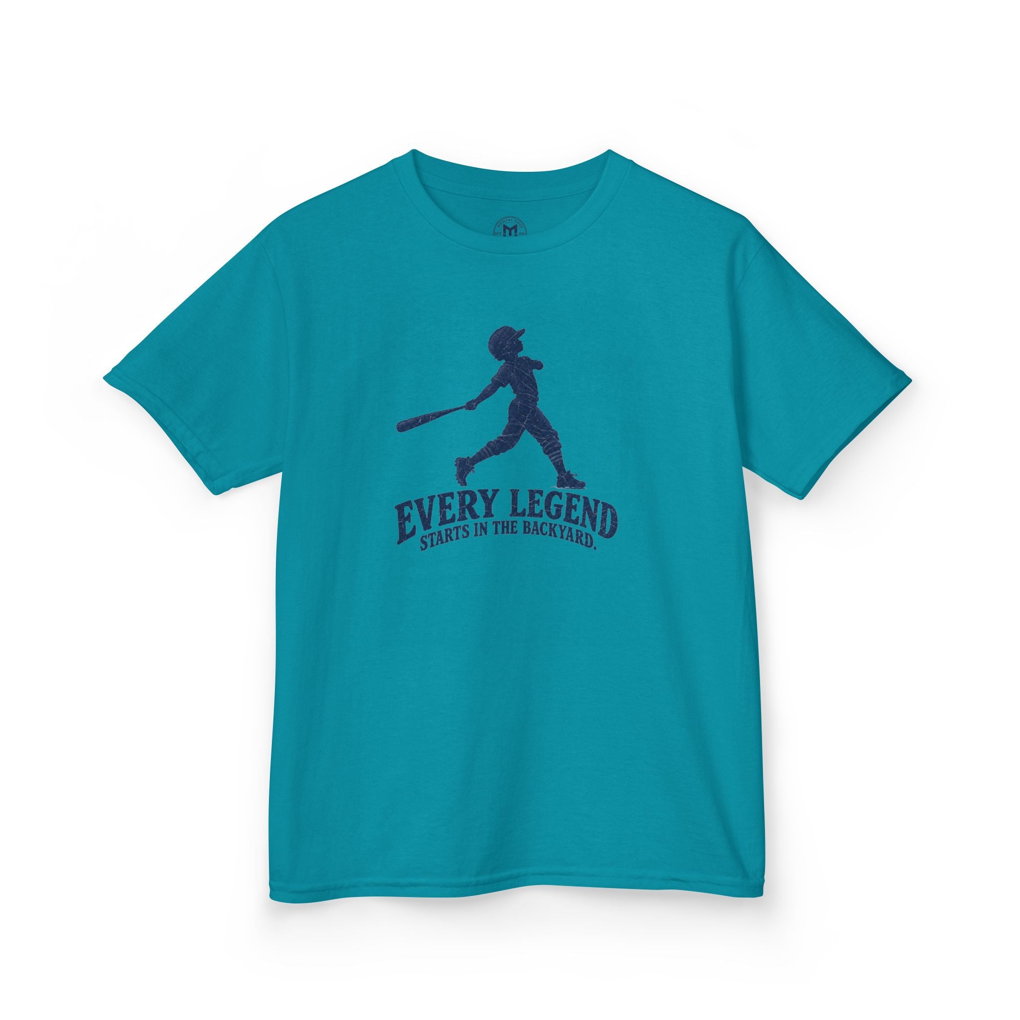 Kids T-Shirt — "Every Legend Starts in the Backyard" Baseball Tee