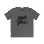 Kids Tee — "GET OT BALL" Vintage Baseball Graphic