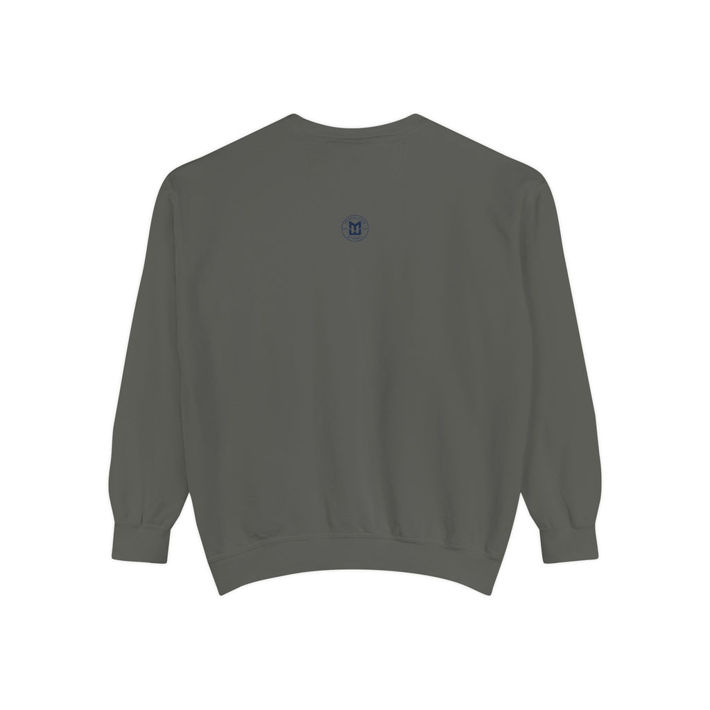 Baseball Unisex Sweatshirt - "Live Love Baseball" Vintage Sunset Crewneck