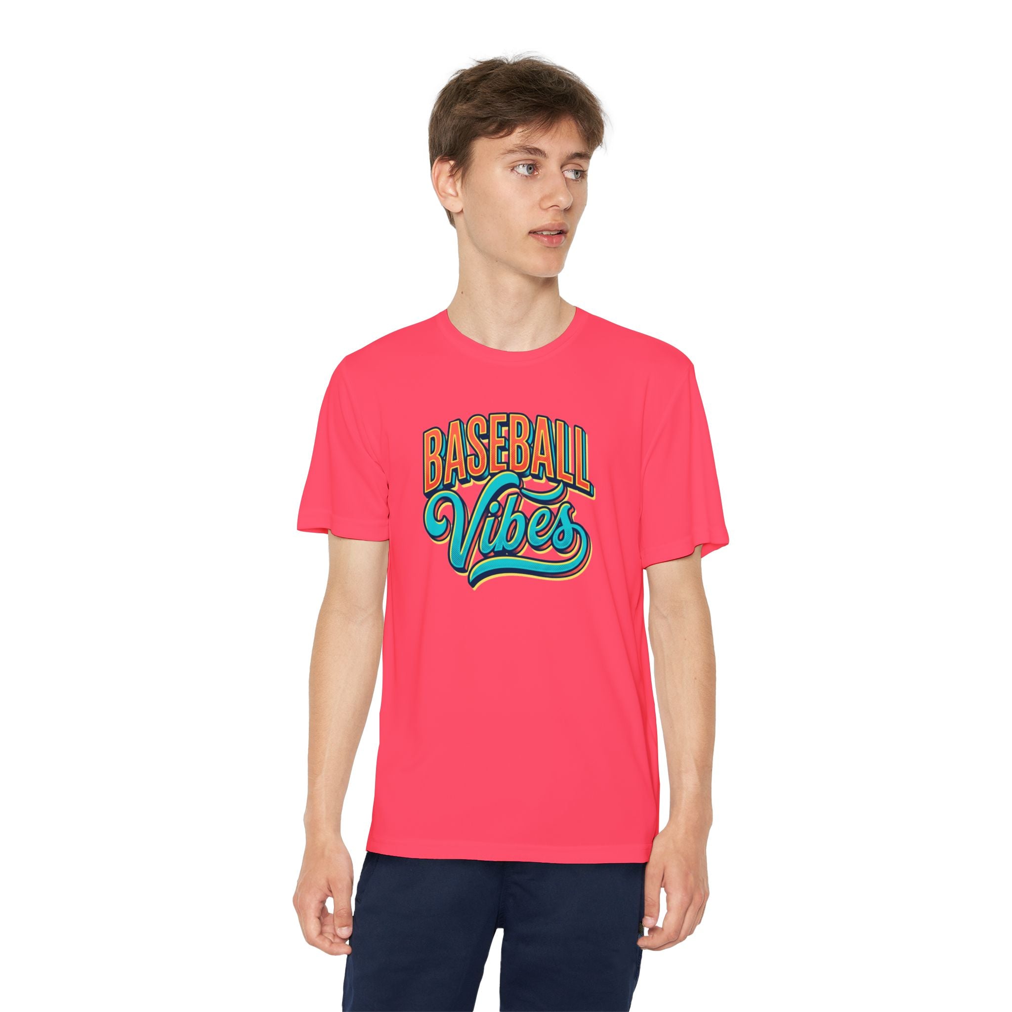 Youth Baseball Vibes Dri-Fit Tee