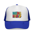 Baseball Mama Trucker Cap – Retro Colorful Softball Mom Hat