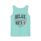 Relax… He’s 9 Parents Tank Top
