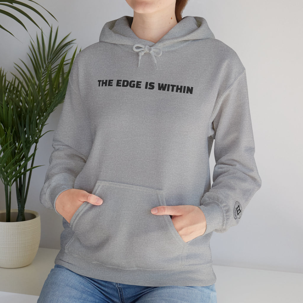The Edge Is Within Puff Hoodie