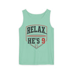 Relax… He’s 9 Parents Tank Top